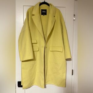 Zara Lemon Trench Coat